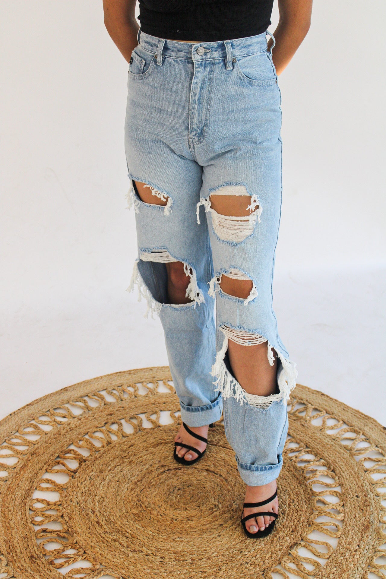 Light High Rise Jeans