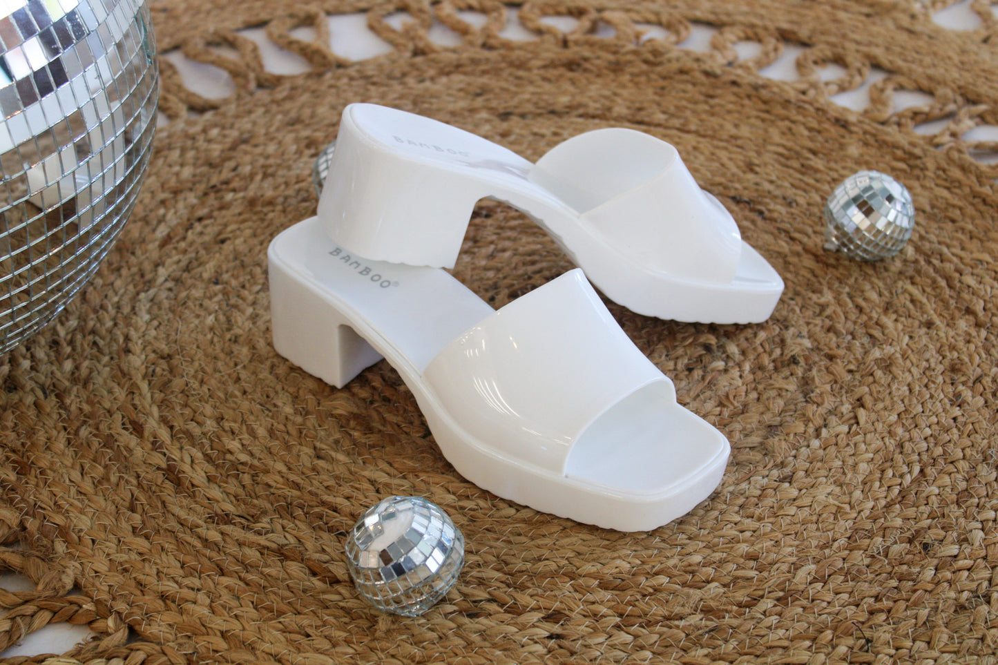 White Jelly Slides